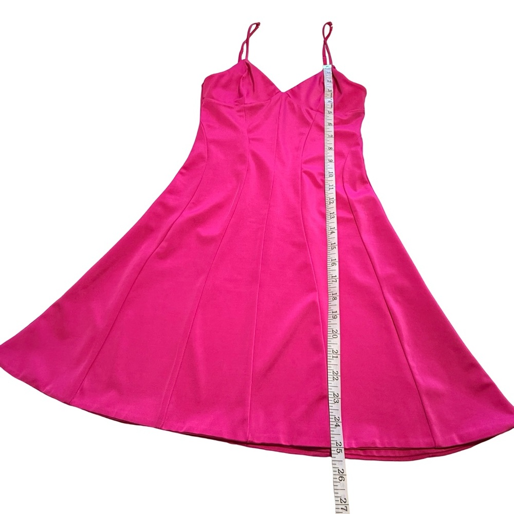 Oh Polly EDONIA Triangle Cup A-Line Mini Dress in Pink - Picture 6 of 10